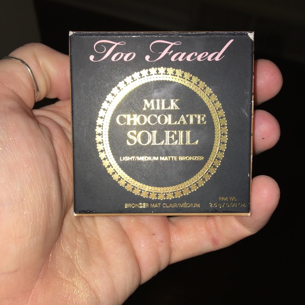 Too faced milk chocolate soliel matte bronzer